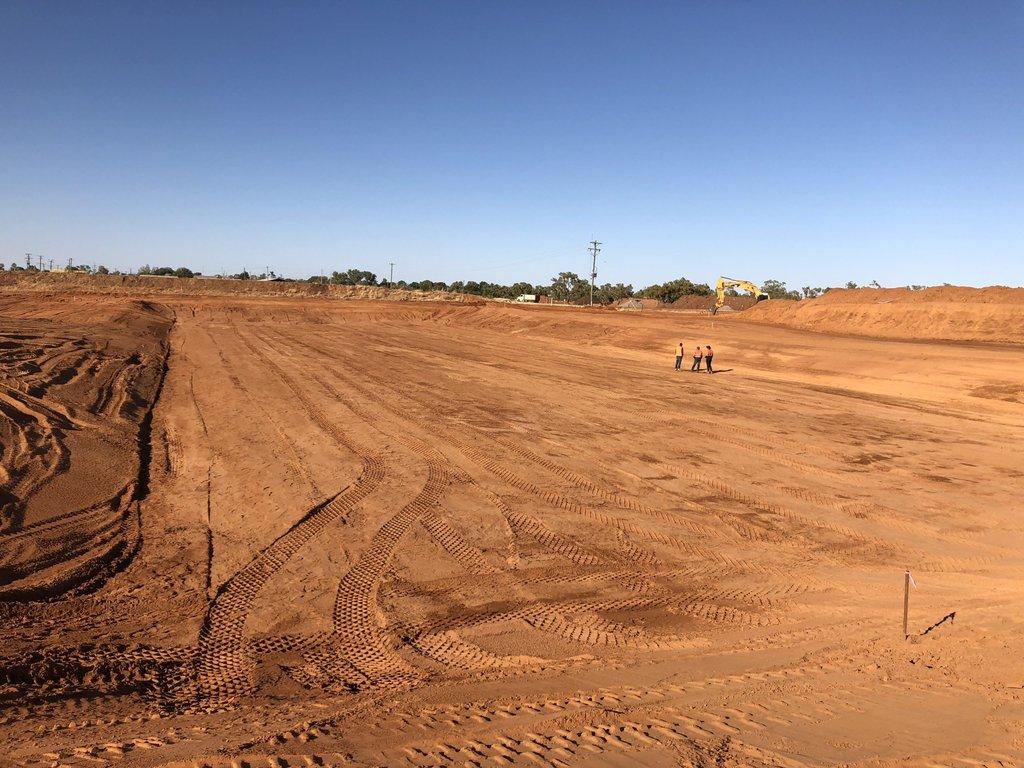 Cloncurry STP Upgrade – construction works